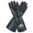 CHEMICAL RESISTANT GLOVES, 14 MIL, 14 IN LENGTH, SMOOTH, XL, BLACK