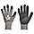 COATED GLOVES, M (8), ANSI CUT LEVEL A2, DIPPED PALM, PUR, SMOOTH, GREY