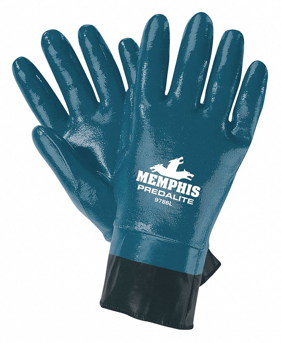 COATED GLOVES,M,BLUE,PR