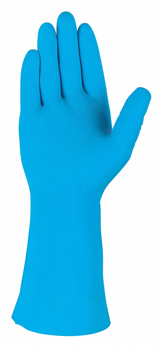 J4442 ChemResistantGloves Blu Straight M PR