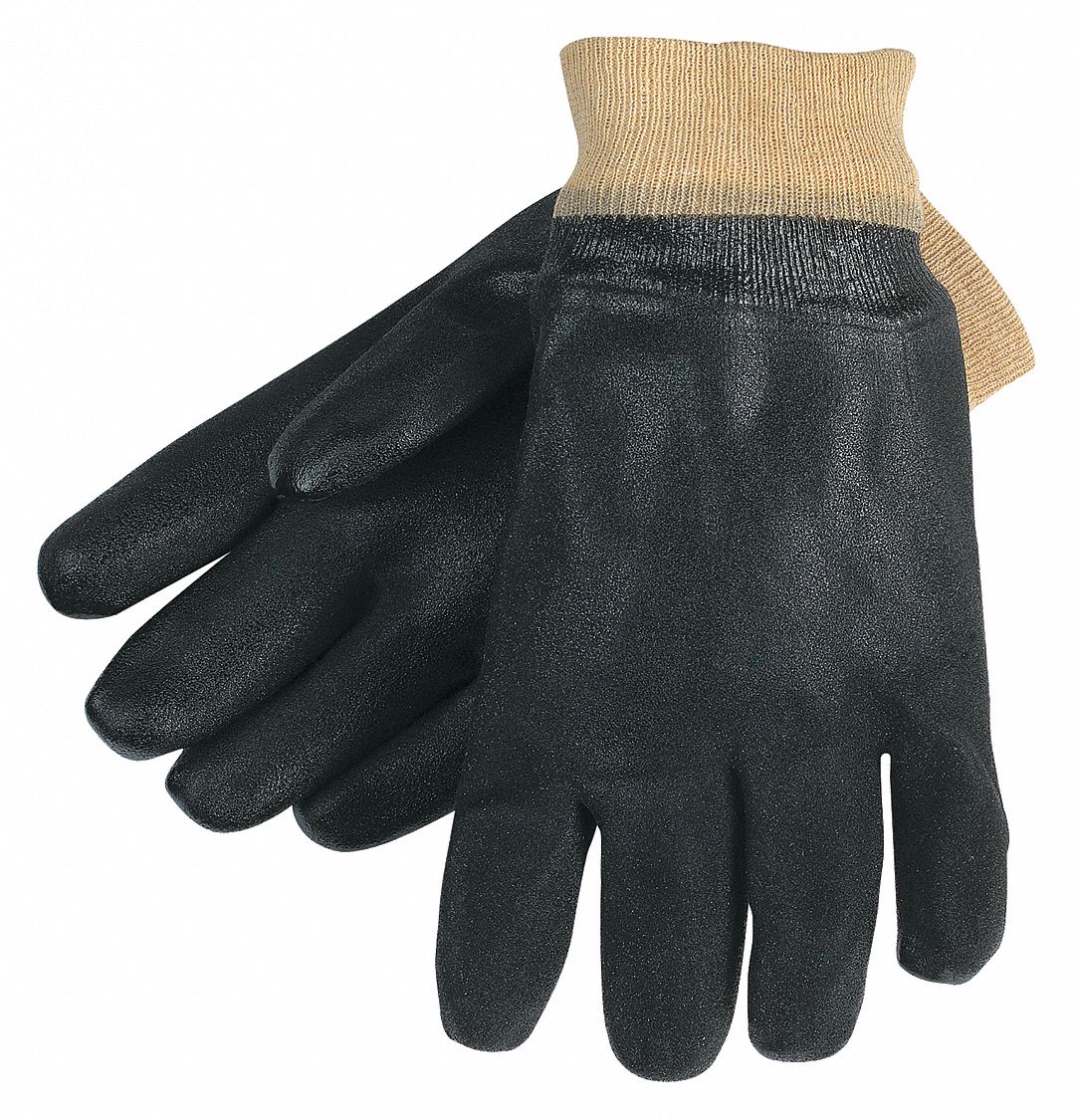 Gloves, PVC, Knit,