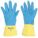 CHEMICAL RESISTANT GLOVES, 28 MIL, 13 ½ IN LENGTH, DIAMOND, XL, 12 PK