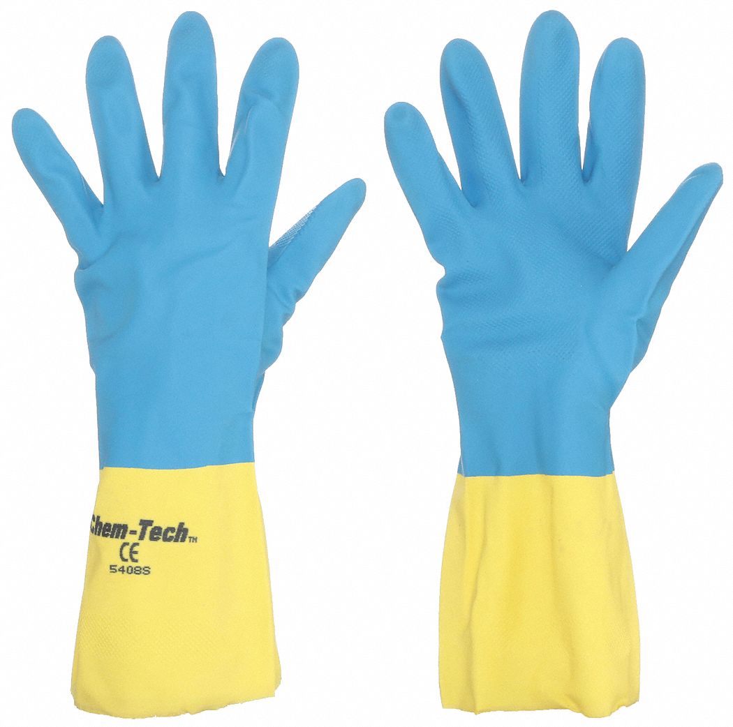 GANT,BLEU/JAUNE,12PO,LATEX,NEOPRENE