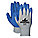 COATED GLOVES, S (7), SANDY, FOAM LATEX, DIPPED PALM, ANSI ABRASION LEVEL 3