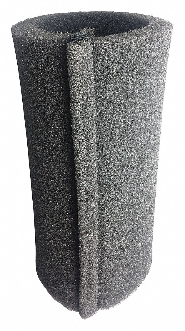 Sleeve Filter: Fits Dustless Vacuum Brand, Std, Wet, Foam