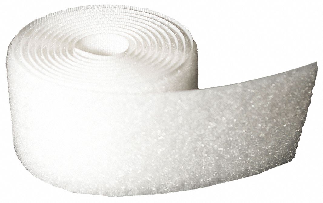 Premium Photo  Velcro tape in a roll closeup on a white