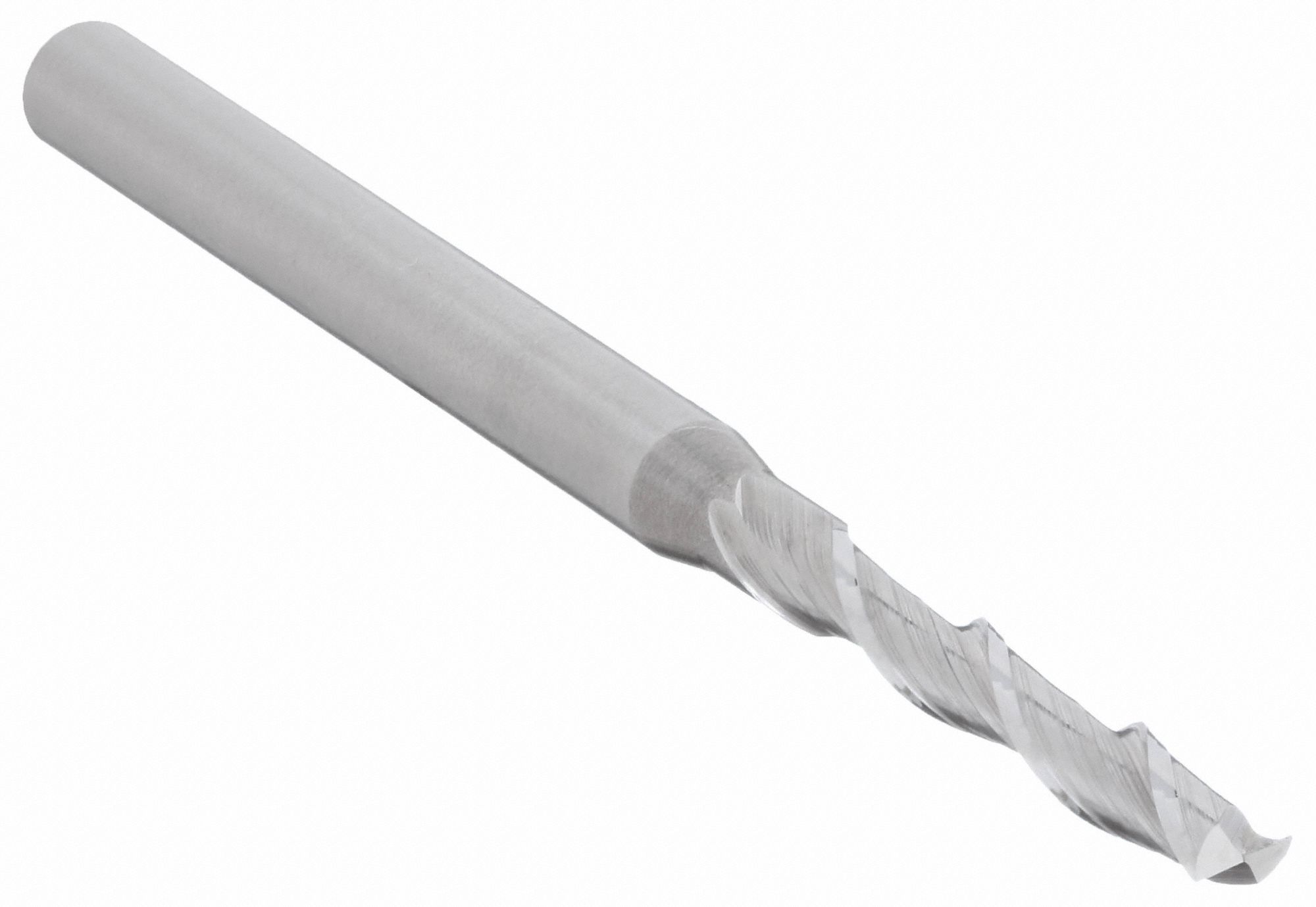 Square End Mill: Carbide, 2 Flute, 5/64" Mill Dia, 3/16" LOC, 1-1/2" OAL