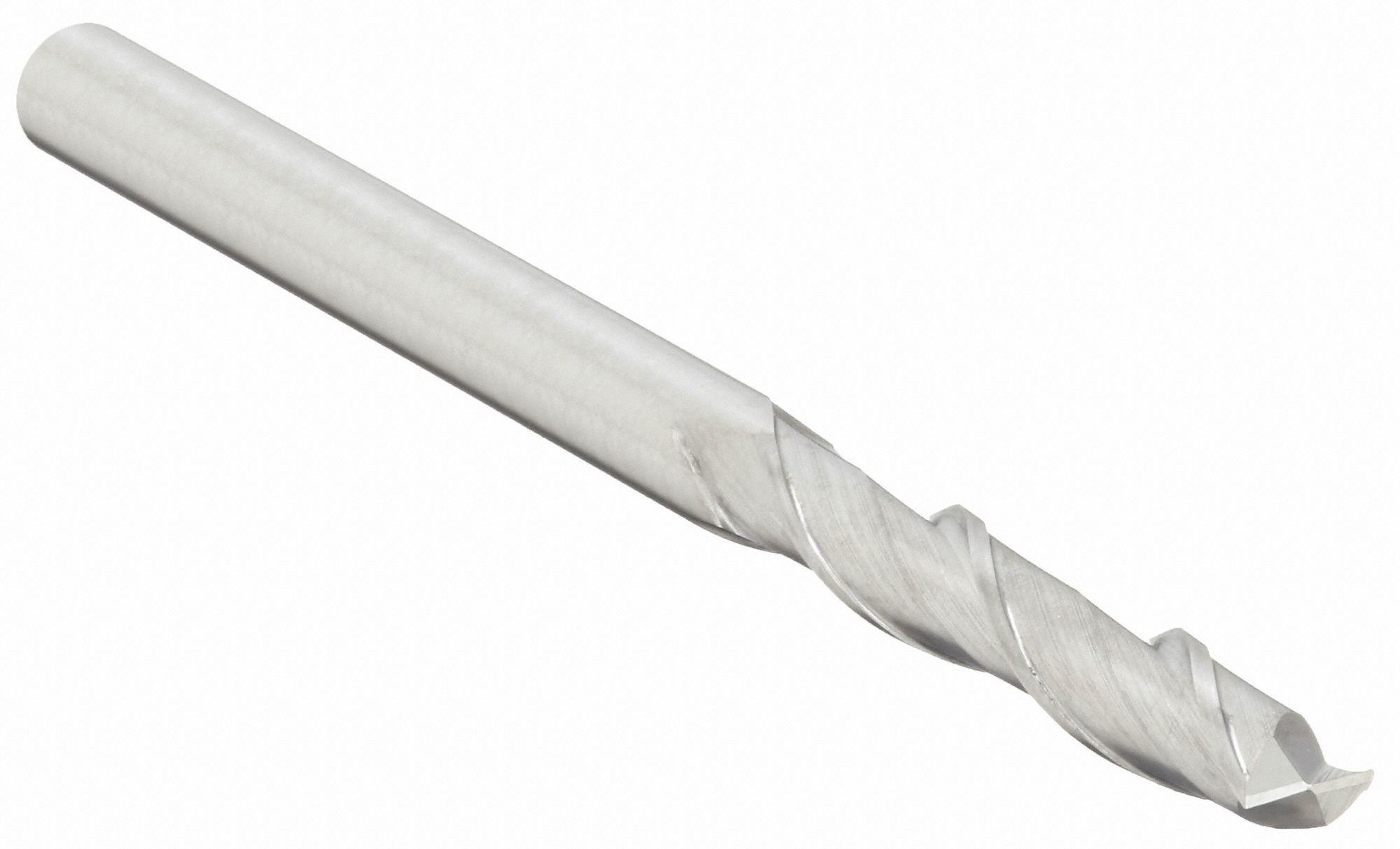 Square End Mill: Carbide, 2 Flute, 15/32" Mill Dia, 1" LOC, 3" OAL