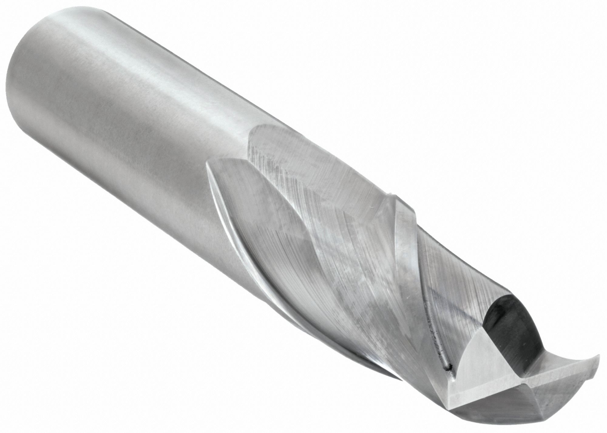 Square End Mill: Carbide, 2 Flute, 5/8" Mill Dia, 1-1/4" LOC, 3-1/2" OAL