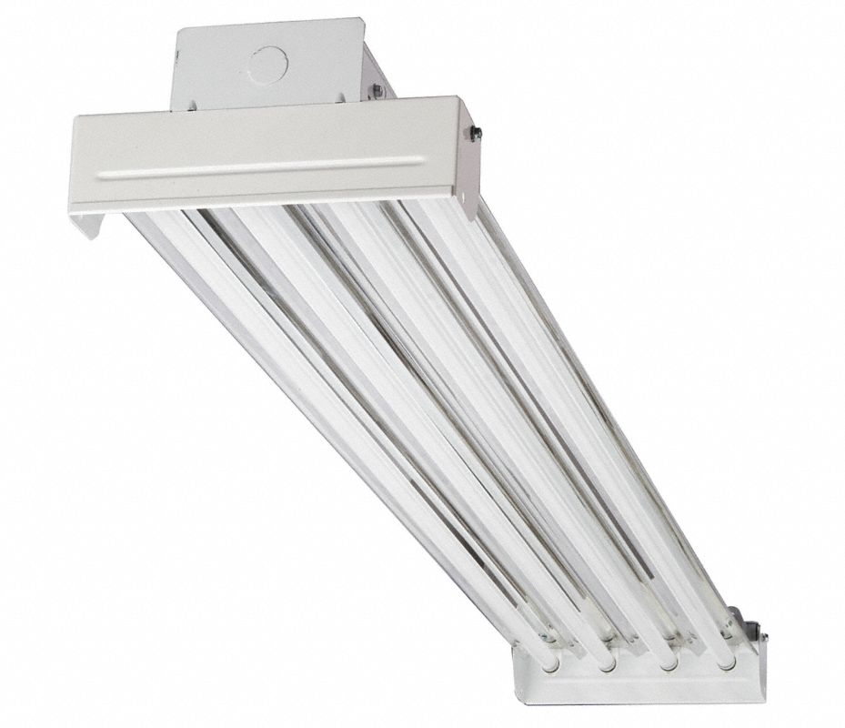 LITHONIA LIGHTING Luminaria Fluorescente,47 plg L,12077V Luminarias de Bahía Lineal 48H449