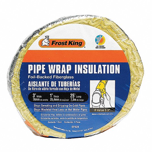 Frost King Pipe Wrap Insulation 25 ft