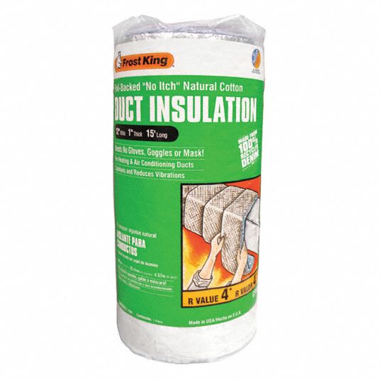 R-Value, Foil, Duct Wrap 48H491|CF55 Grainger
