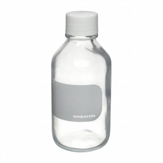 Borosilicate Glass 250 Ml Capacity Ml Safety Coated Bottle 48h539