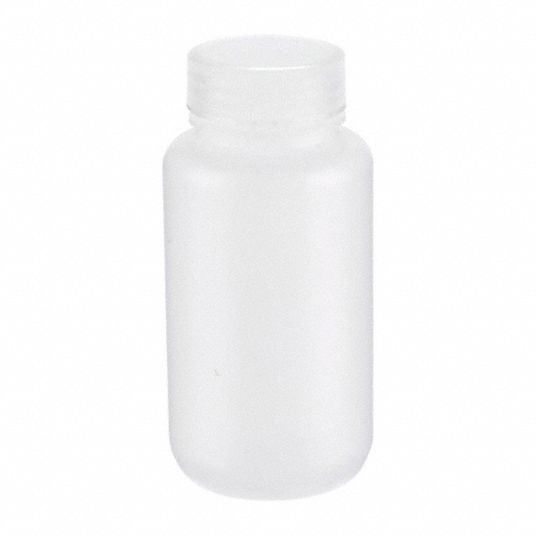 Wheaton Bottle: Hdpe, 250 Ml Labware Capacity - Metric, Wide, Round, 72 