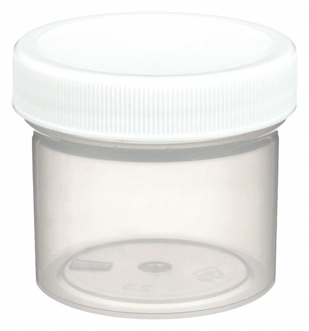 PLASTIC JAR,125ML,PK36