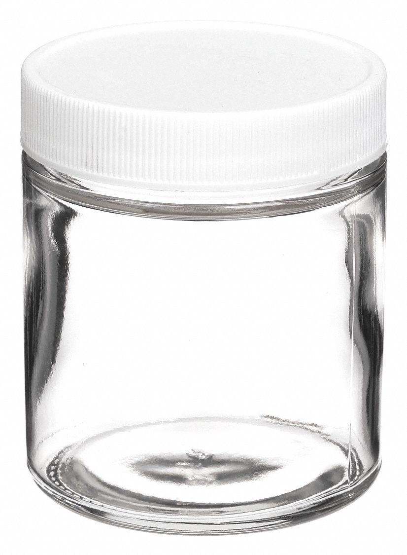 GLASS JAR,4 OZ,PK24