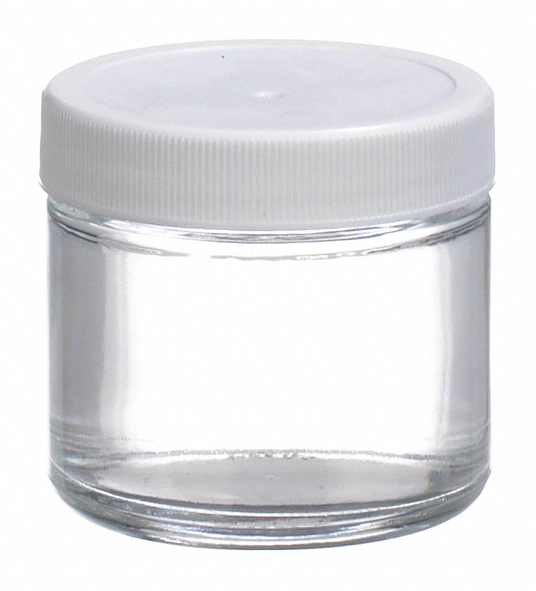 Soda Lime Glass, 60 mL Capacity - mL, Jar - 48H863|W216908 - Grainger