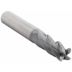 4-Flute General Purpose Finishing TiAlN-Coated Decimal-Inch Carbide Square End Mills