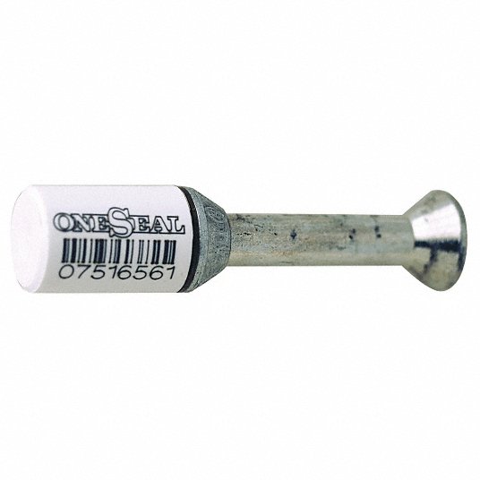 Bolt Seals: 3/16 in Bolt Dia, 3 1/4 in Bolt Clearance, 3 1/4 in Bolt Lg, White, Removal, 200 PK