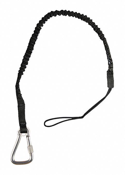 Tool Lanyard,44 in. L,Black,15 lb. - Grainger