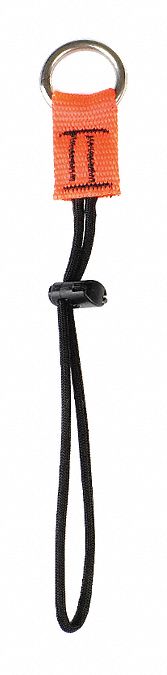 WRIST TOOL LANYARD,9-1/2 IN L,STRAP/RING