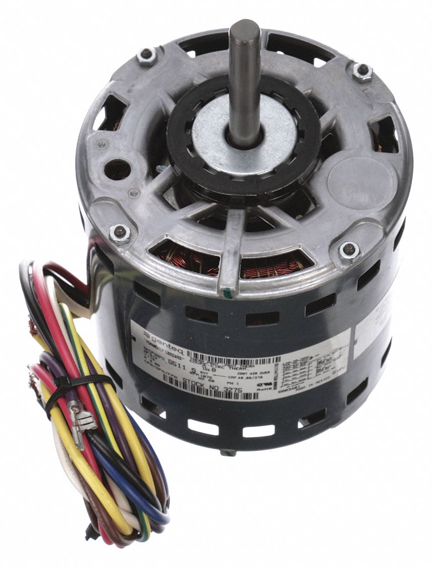 GENTEQ Condenser Fan Motor, 3/4 HP, OEM Replacement Brand Lennox ...