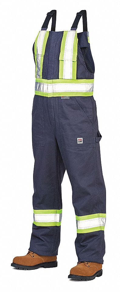 UNLINED SAFETY OVERALL,DKNVY,M