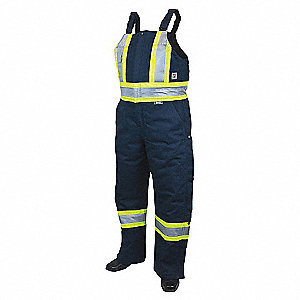 INSULATED SAFETY OVERALL,NAVY,S
