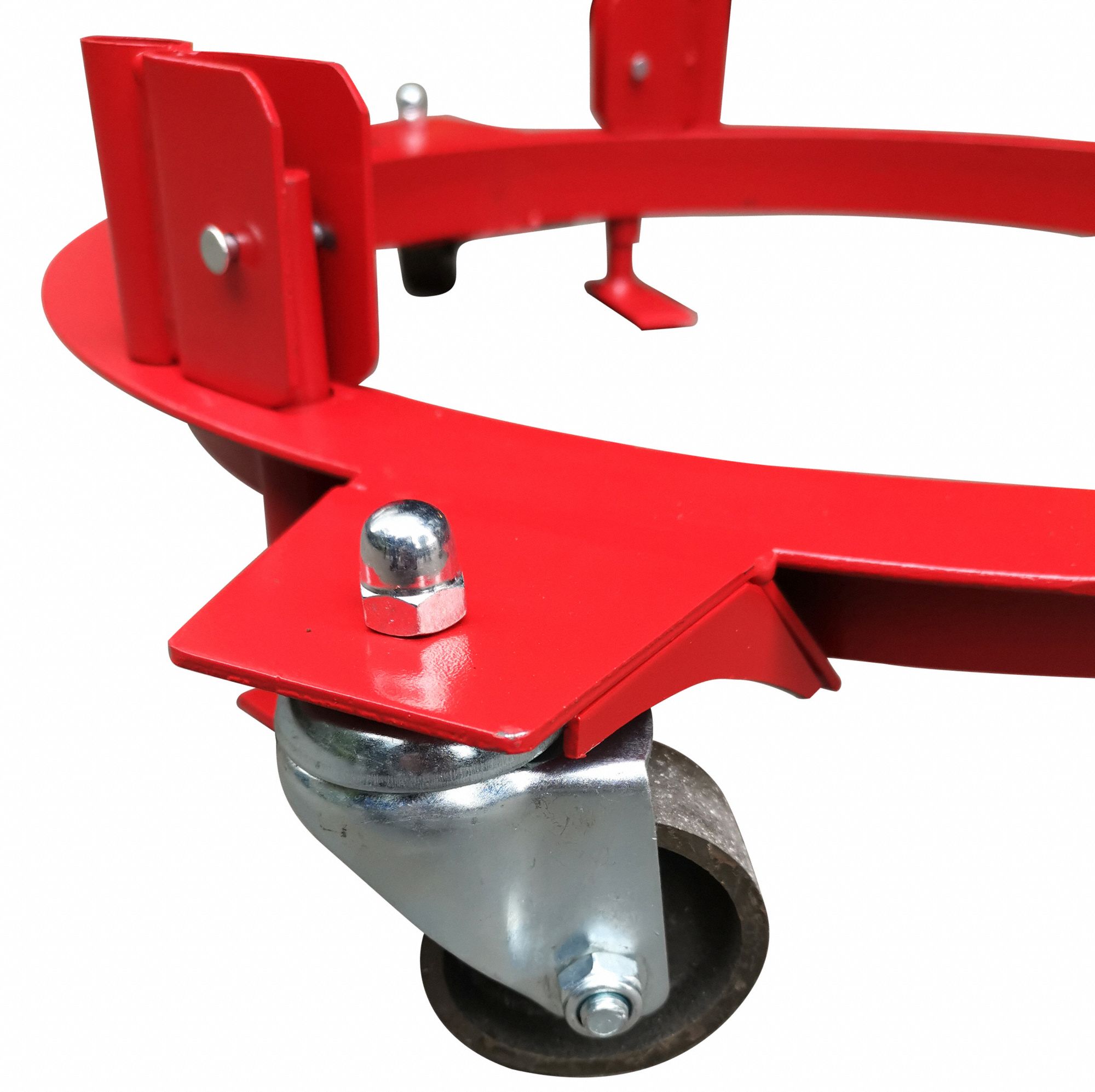 GRAINGER APPROVED OpenDeck Drum Dolly, 750 lb Load Capacity, For Cntnr