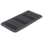 BOOT TRAY, BEVELLED, BLACK, 32 X 16 INCH, RUBBER