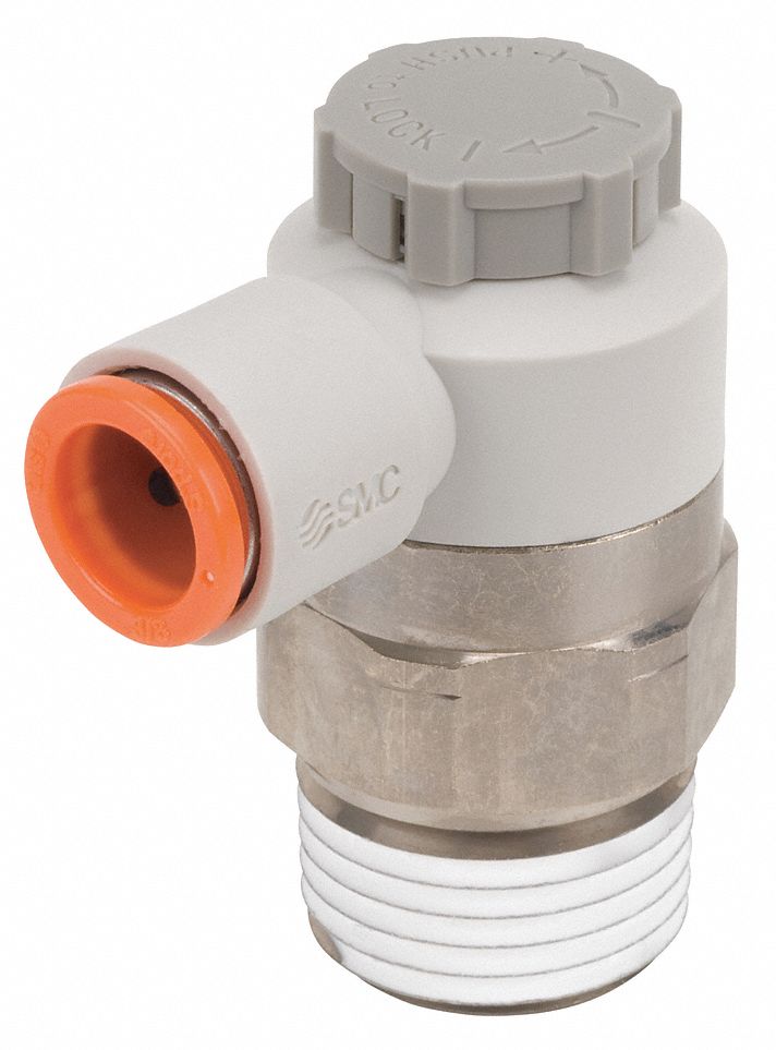 SPEED CONTROL VALVE,ELBOW,1/2