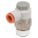 SPEED CONTROL VALVE,ELBOW,1/2