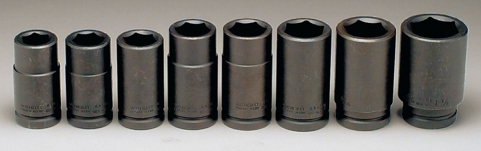 IMPACT SOCKET SET,3/4 IN DR,8 PC