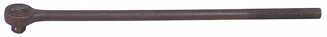 HAND RATCHET, 30 IN, BLACK OXIDE, 1 IN