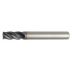 4-Flute High-Performance Roughing/Finishing TiAlN-Coated Carbide Corner-Radius End Mills