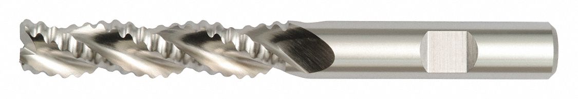 Cor Cham End Mill, 1/2" Dia, 1-1/4" Cut