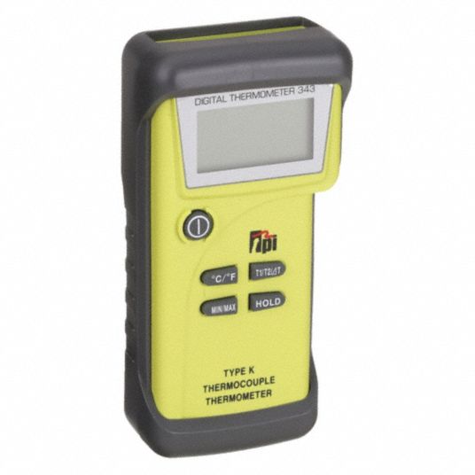 Handheld Thermocouple Meter with Dual Thermocouple Inputs