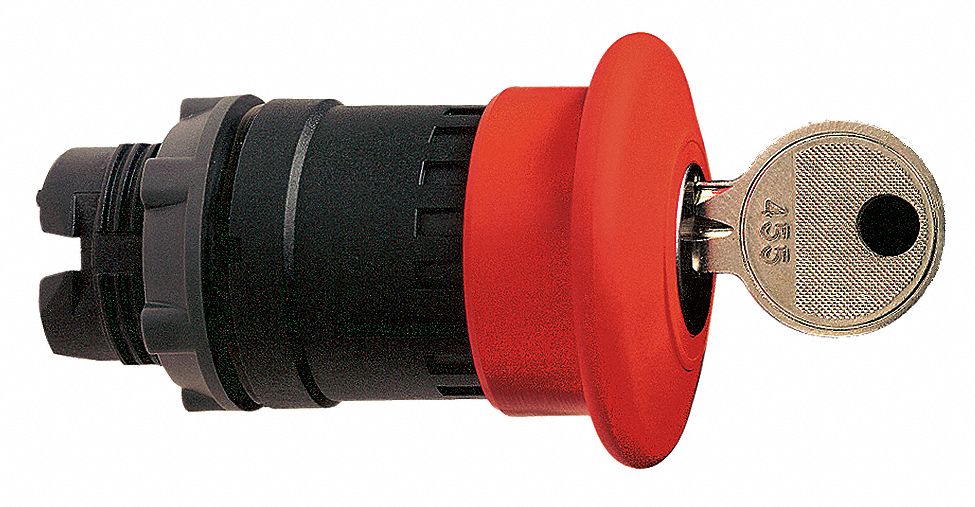 SCHNEIDER ELECTRIC Push Button Operator, Plastic, Maintained Push / Key