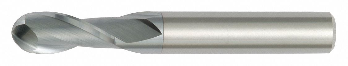 Ball End Mill,  12 mm,  Carbide