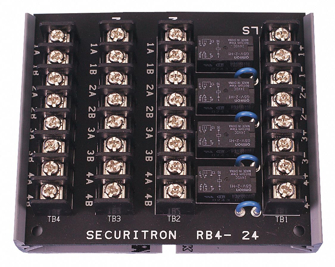 SECURITRON Relay Board; For Use With Access Control System 48KT14RB