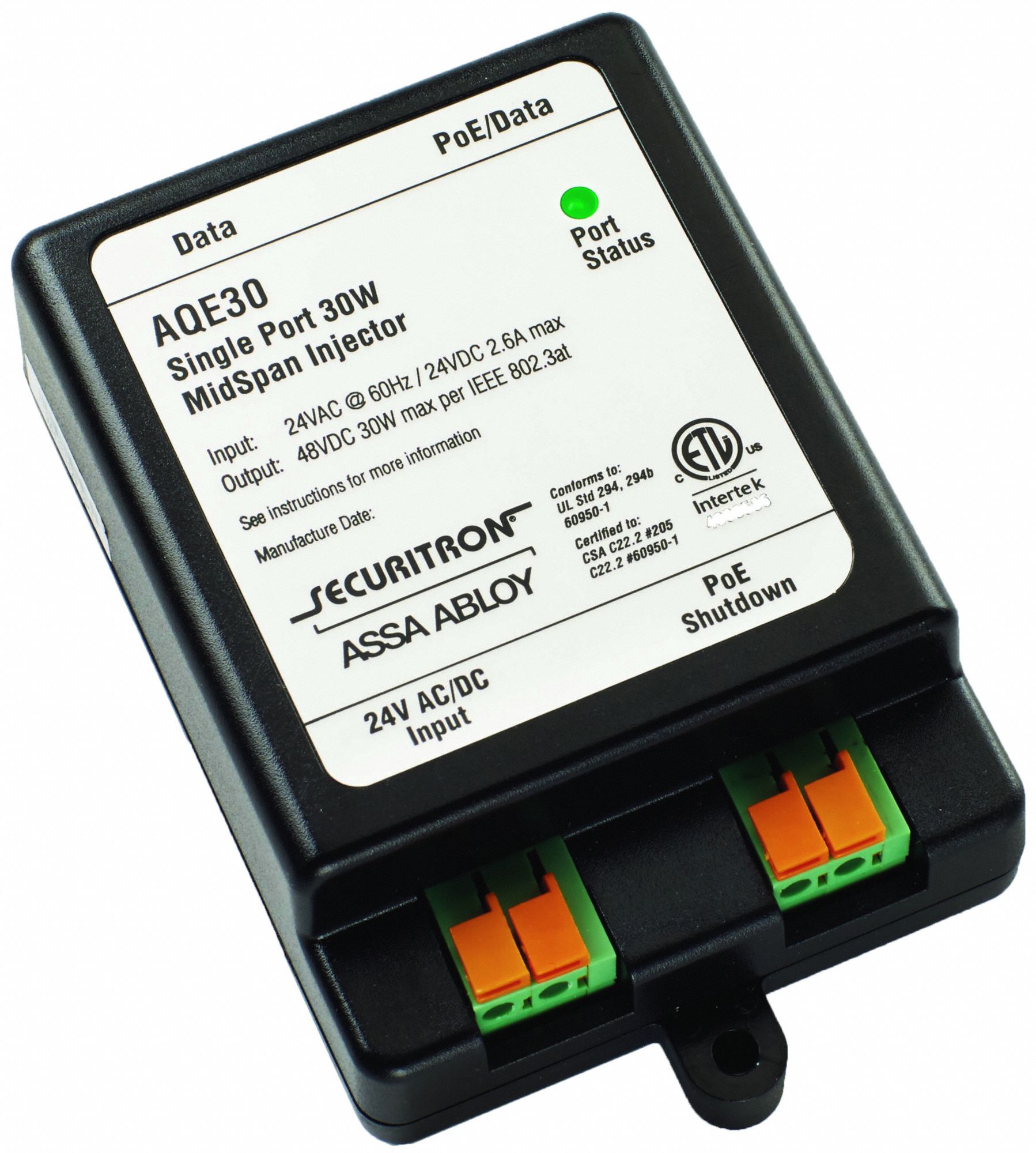 Power Supply: Power Supply, 24V AC/DC