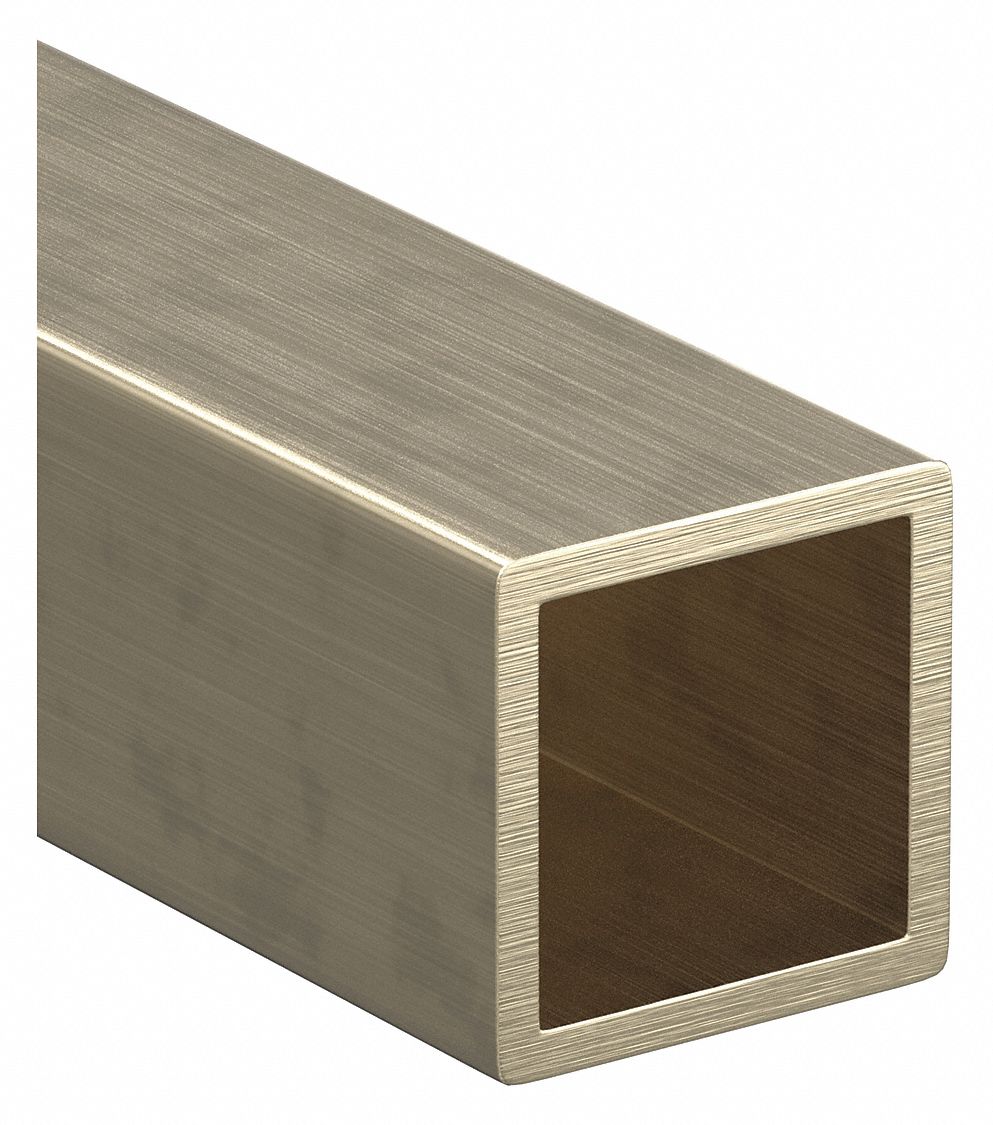 Brass Square Tube: