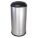 TRASH CAN,ROUND,18 GAL.,SILVER