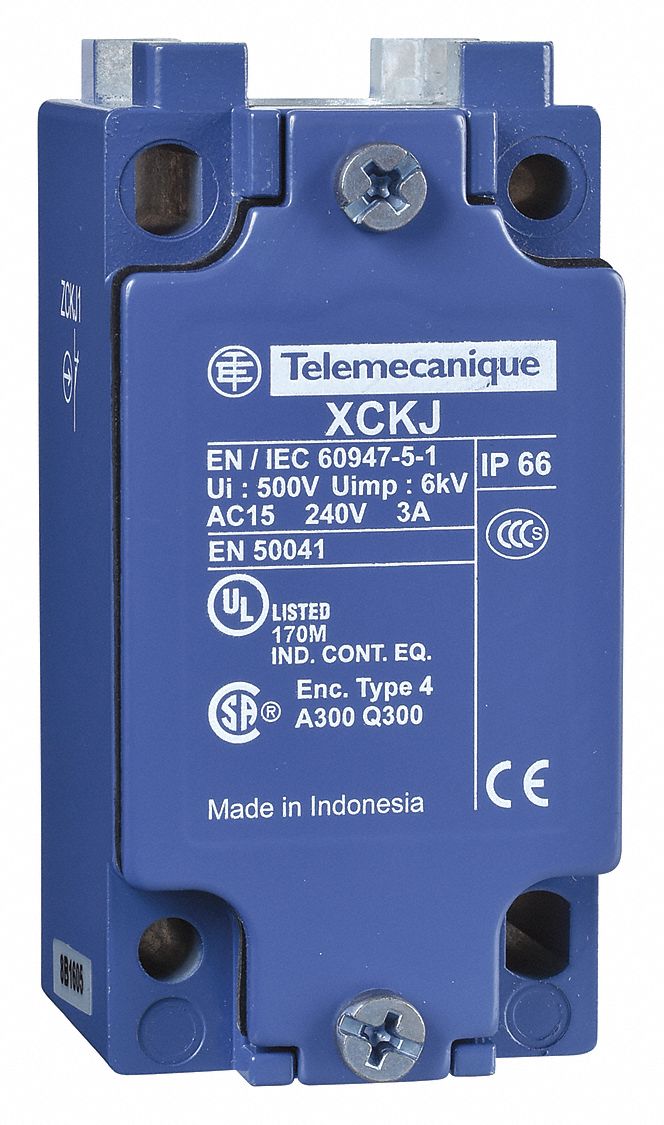 LimitSwitchBody, NonPlug-In, Metal, 1NO/1NC