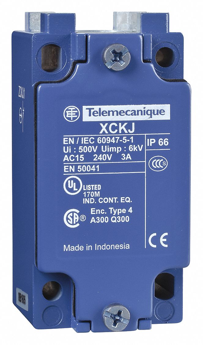 LimitSwitchBody, NonPlug-In, Metal, 1NO/1NC