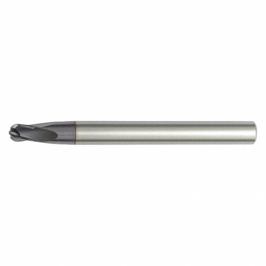 Ball End Mill,Single End,4.00mm,Carbide