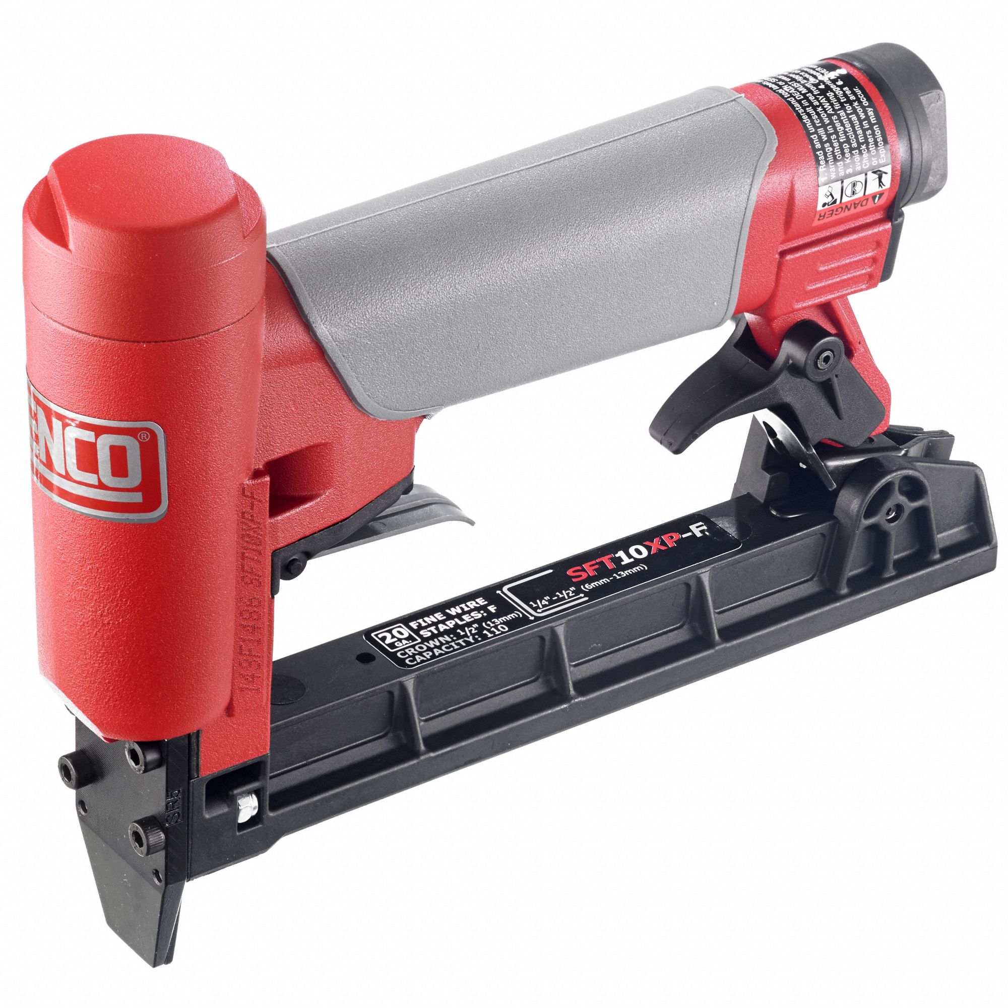 SENCO Air Powered, Staple Gun, 95 psi, Sequential Firing Mode 48LR37