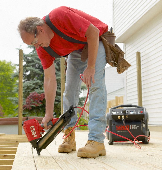 SENCO Nail Gun Framing, 34°, Paper, Combo, For 2 in to 3 1/4 in Nail