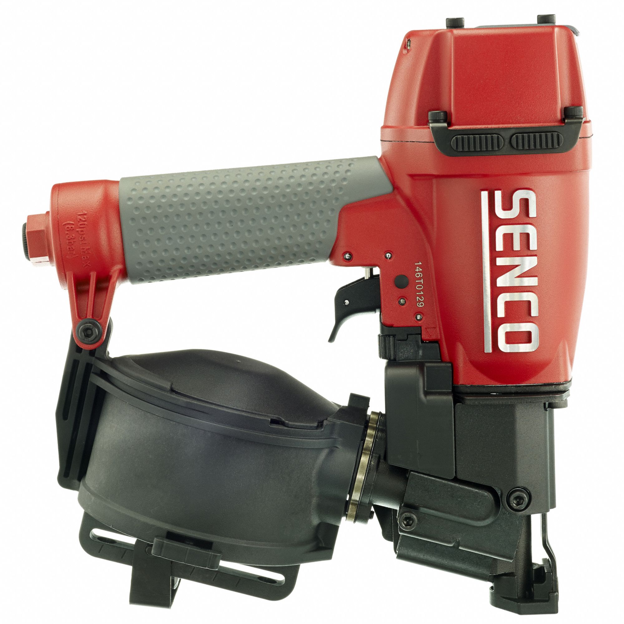 SENCO Air Powered, Nail Gun, Sequential Firing Mode, 120 psi 48LR62