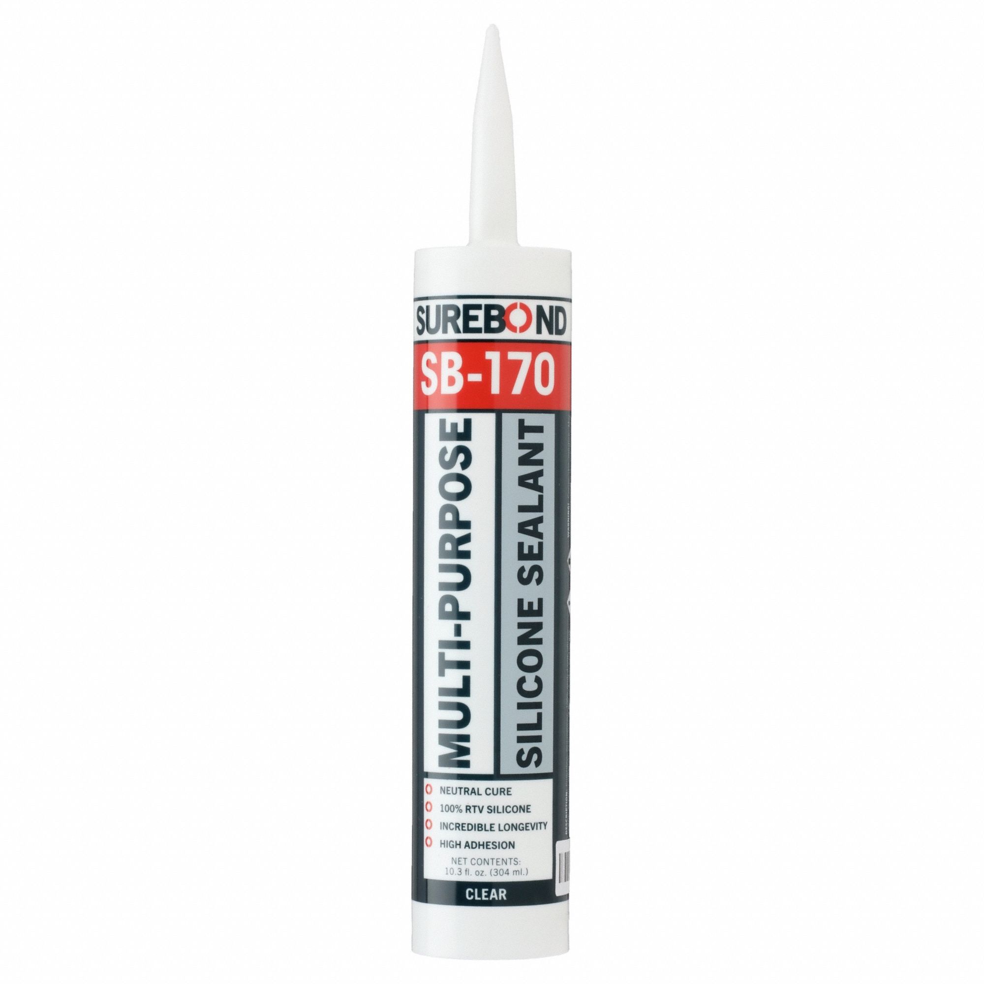 SUREBOND, SB-170, Clear, Silicone Sealant - 48LR97|SB-170 T CL